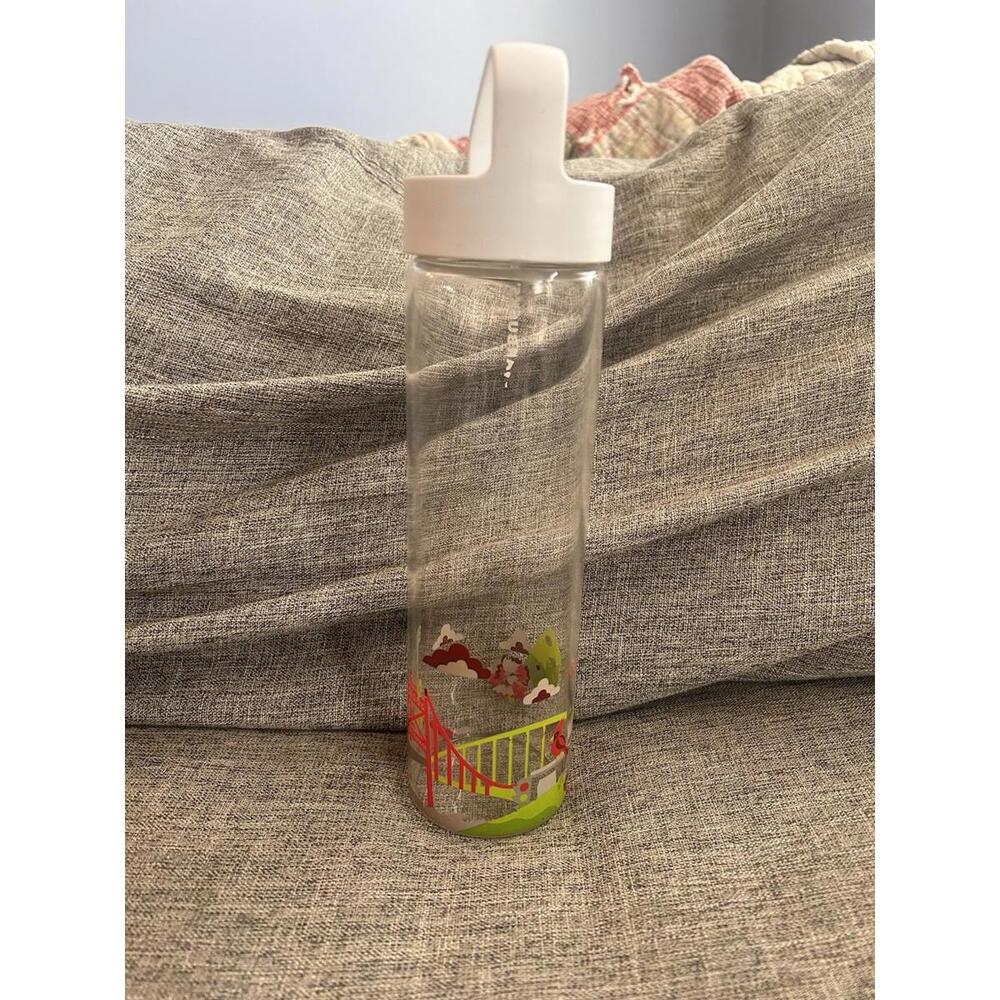 Starbucks You Are Here Collection Ohio Glass Bottle With Lid 18.5 oz - Picture 3 of 9